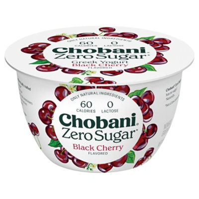 Chobani With Zero Sugar Black Cherry Yogurt - 5.3 Oz - Image 3