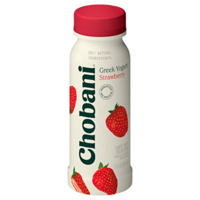 Chobani Low Fat Strawberry Greek Yogurt Drink - 7 Fl. Oz. - Image 3