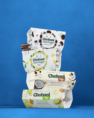 Chobani With Zero Sugar Strawberry Cheesecake Yogurt - 4-21.2 Oz - Image 5