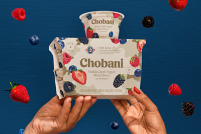 Chobani Hero Batch Low Fat Vanilla Greek Yogurt With Mixed Berry On The Bottom - 5.3 Oz - Image 5