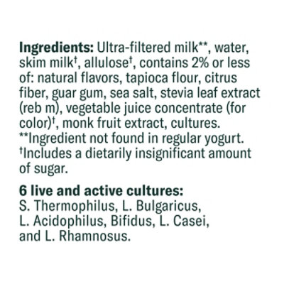 Chobani With Zero Sugar Strawb Yogurt - 32 Oz - Image 4