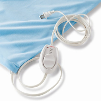 Sunbeam Standard Light Blue Vinyl Heating Pad - Each - Image 2