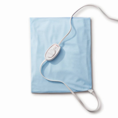 Sunbeam Standard Light Blue Vinyl Heating Pad - Each - Image 1