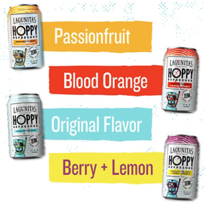 Lagunitas Hoppy Refresher Variety Pack Cans - 12-12 Fl. Oz. - Image 2
