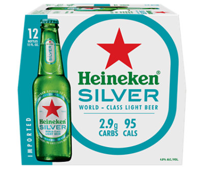 Heineken Silver Bottle - 12-12 Fl. Oz. - Image 3