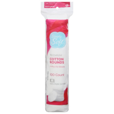 Simply Soft Cotton Rounds - 100 Count - Image 3