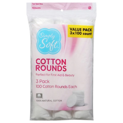 Simply Soft Cotton Rounds - 300 Count - Image 3