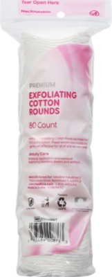 Simply Soft Hypoallergenic Exfoliating Round Cotton - 80 Count - Image 5