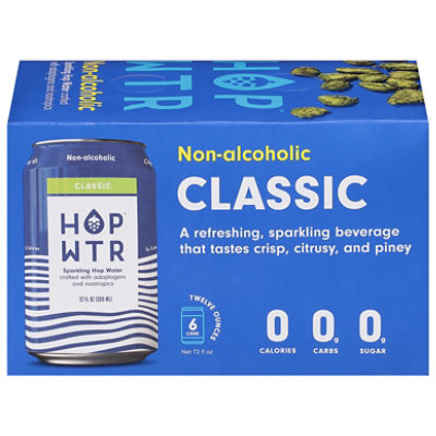 HOP WTR Non Alcoholic Classic Cans - 6-12 Oz - Image 3