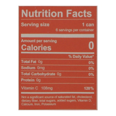 HOP WTR Non Alcoholic Blood Orange Cans - 6-12 Oz - Image 4