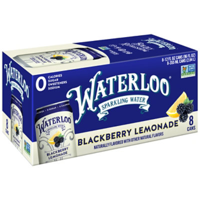 Waterloo Blackberry Lemonade Sparkling Water - 8-12 Fl. Oz. - Image 1