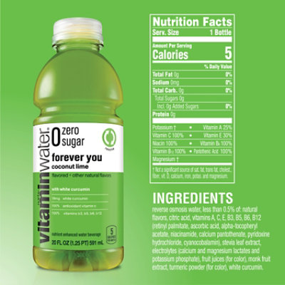 Vitaminwater Forever You Zero Sugar - 20 FZ - Image 5