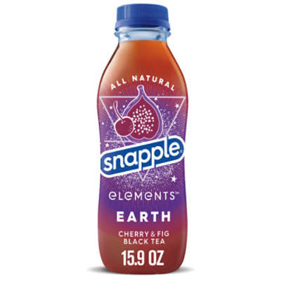 Snapple Elements Earth Cherry Fig Juice Drink In Recycled Plastic Bottle - 15.9 Fl. Oz.