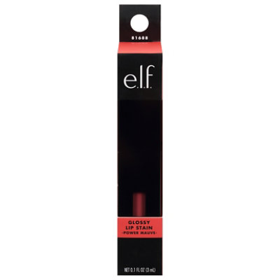 e.l.f. Power Mauve Glossy Lip Stain - 0.1 Oz - Image 3