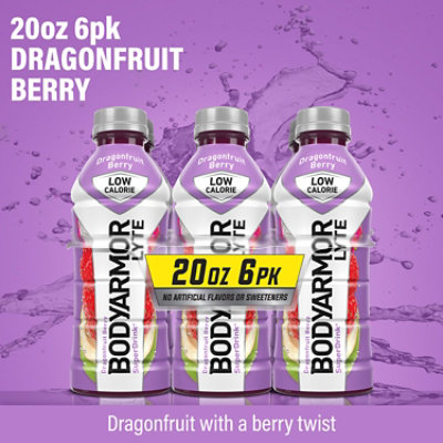 BODYARMOR Lyte Dragonfruit Berry Sports Drink Multipack - 6-20 Fl. Oz. - Image 5