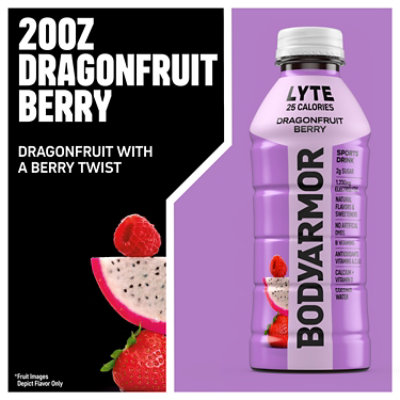 BODYARMOR Lyte Dragonfruit Berry Sports Drink Multipack - 6-20 Fl. Oz. - Image 2
