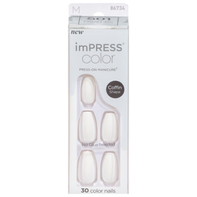 Kiss Press On imPRESS Manicure Frosting Color Nails - Each - Image 3