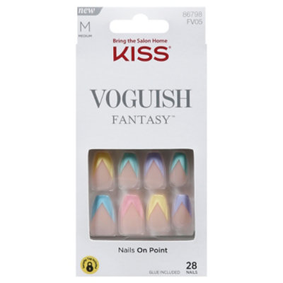 Kiss Press On Voguish Fantasy Disco Ball Nails - Each - Image 3