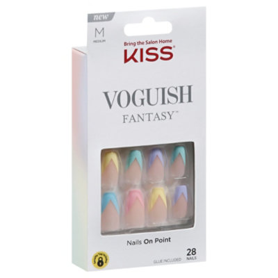 Kiss Press On Voguish Fantasy Disco Ball Nails - Each - Image 1