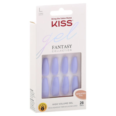 Kiss Press On Night After Gel Sculpt Nails - Each - Image 1