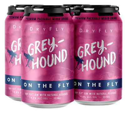 Dry Fly On The Fly Greyhound Can - 4-12 Fl. Oz. - Image 1