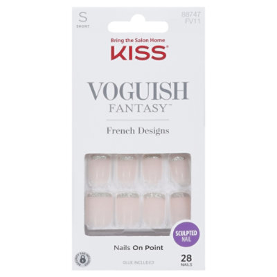 Kiss Press On Voguish Fantasy French Bisous Nail - Each - Image 3