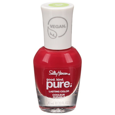 Sally Hansen Good Kind Pure Natural Red Nail Color - 0.33 Fl. Oz. - Image 3