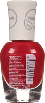 Sally Hansen Good Kind Pure Natural Red Nail Color - 0.33 Fl. Oz. - Image 4