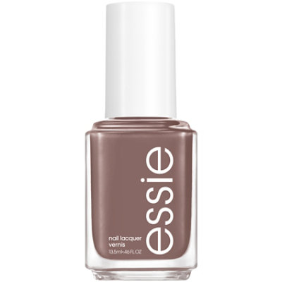 essie salon-quality nail polish vegan grayish brown Crochet Away - 0.46 Fl. Oz. - Image 1