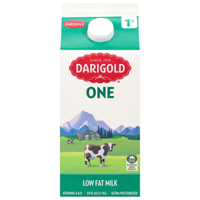 Darigold 1% Low Fat Milk Ultra-pasteurized - 59 FZ