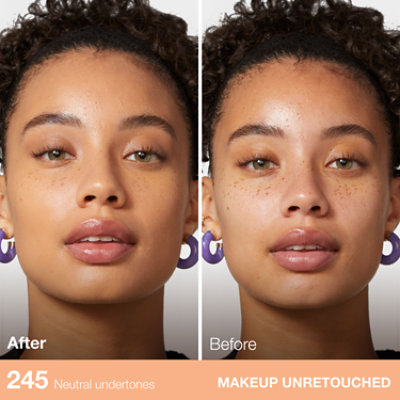 Maybelline Fit Me Matte + Poreless Liquid Foundation Makeup Classic Beige - 1 Fl. Oz. - Image 2