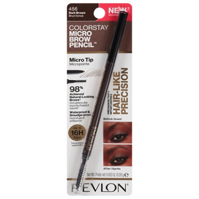 Revlon C/s Micro Brow Pncl Dark Brown - 0.003 Oz - Image 3