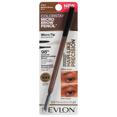 Revlon C/s Micro Brow Pncl Med Brown - EA - Image 3