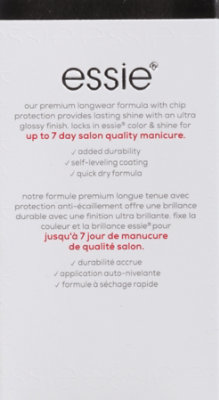 essie nail care salon-quality longwear top coat vegan Stay Longer - 0.46 Fl. Oz. - Image 6