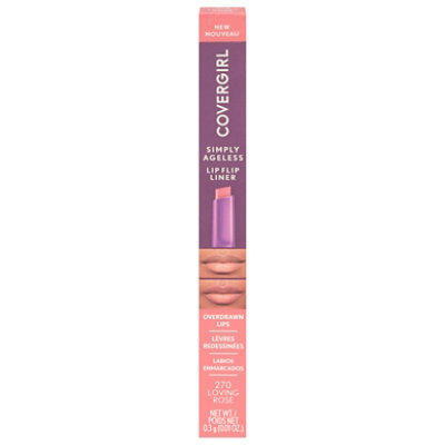 CoverGirl Simply Ageless Loving Rose Lip Liner - 0.01 Oz - Image 3