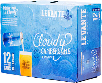 Levante Cloudy And Cumbersome Ipa - 12-12 Fl. Oz. - Image 1