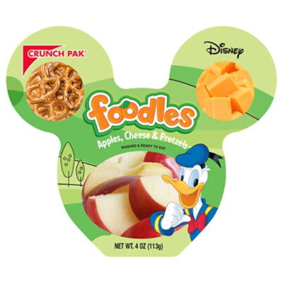 Disney Foodle Apples Cheese And Pretzels - 4 Oz - Image 3