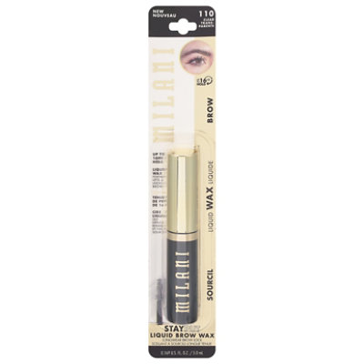 Milani Stay Put Liquid Brow Wax Clear - 0.169 Fl. Oz. - Image 1