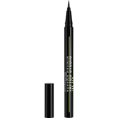 Maybelline Tattoo Studio Ink Pen Eyeliner Up to 24 Hours of Wear Jet Black - 0.03 Fl. Oz. - Image 1