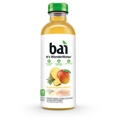 Bai Pilavo Pineapple Mango Antioxidant Infused Beverage Bottle Pack - 14 Fl. Oz. - Image 5