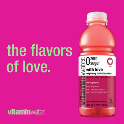 Vitaminwater With Love Zero Sugar - 20 FZ - Image 3