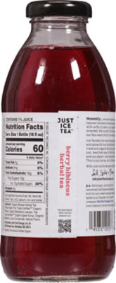 Eat The Change Tea Just Ice Berry Hibiscus Organic - 16 FZ - Image 5