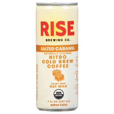 Rise Brewing Co Coffee Nitro Cold Brew Salted Caramel - 7 Fl. Oz. - Image 3