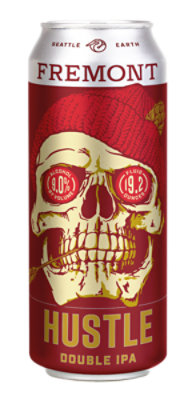 Fremont Hustle Double IPA - 19.2 Fl. Oz. - Image 1