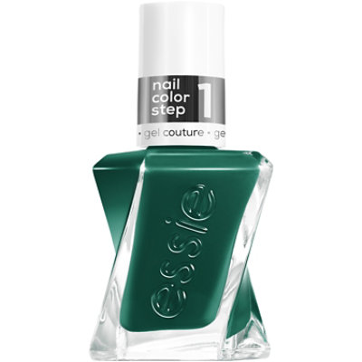 gel couture by essie gel-like nail polish vegan green In-Vest In Style - 0.46 Fl. Oz. - Image 3