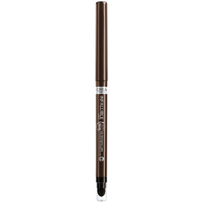 L'Oreal Paris Infallible Grip Brown Denim Mechanical Gel Makeup Eyeliner - 0.011 Oz - Image 1