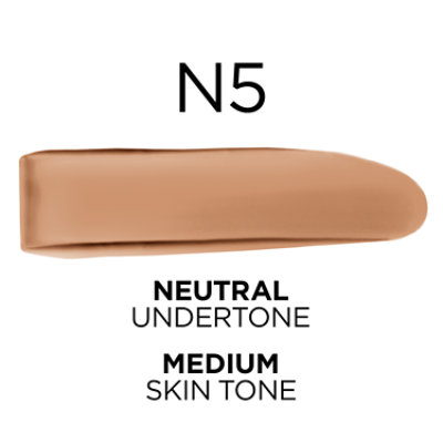 L'Oreal Paris True Match Super-Blendable Foundation medium coverage N5 Medium - 1 Fl. Oz. - Image 3