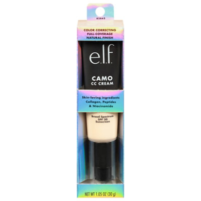 e.l.f. Camo Fair 100 Warm CC Cream - 1.05 Oz - Image 2