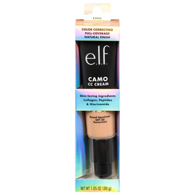 e.l.f. Camo Medium 370 Neutral CC Cream - 1.05 Oz - Image 3