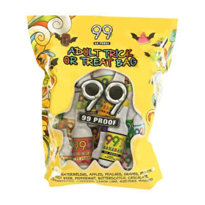 99 Schnapps Trick Or Treat Bag - 15-50 ML - Image 1